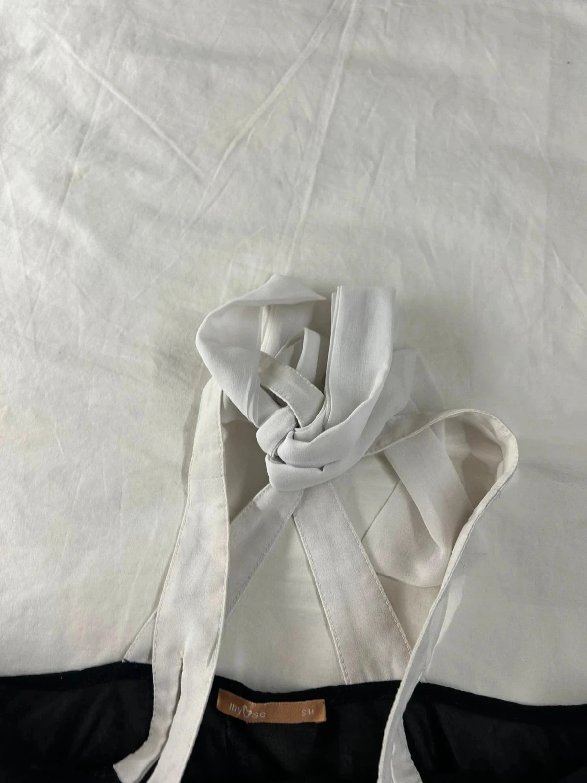 White and black top size M My Ose – photo 9